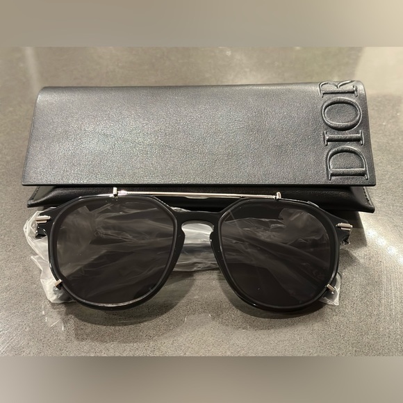 New authentic Black Pantos Sunglasses DIORBLACKSUIT RI - Picture 6 of 7